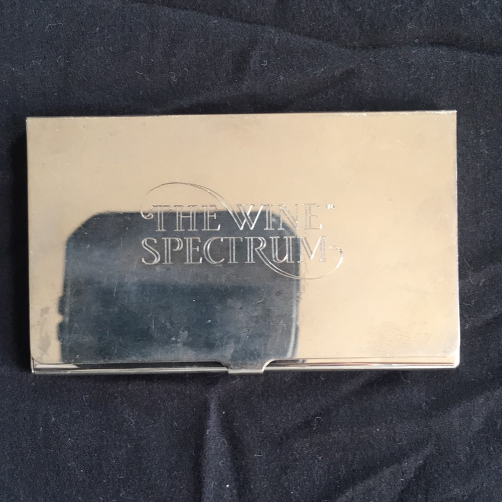 Vintage business card holder